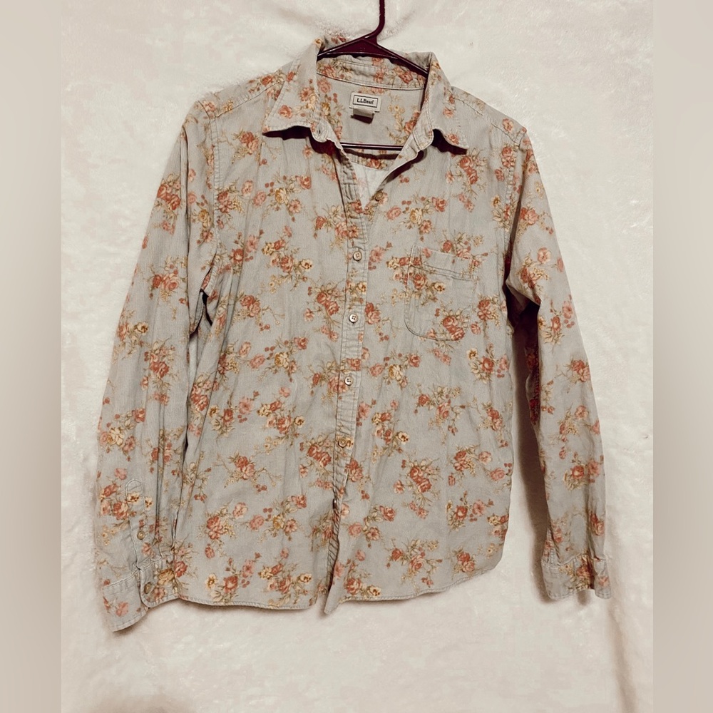 Floral Button Up Shirt